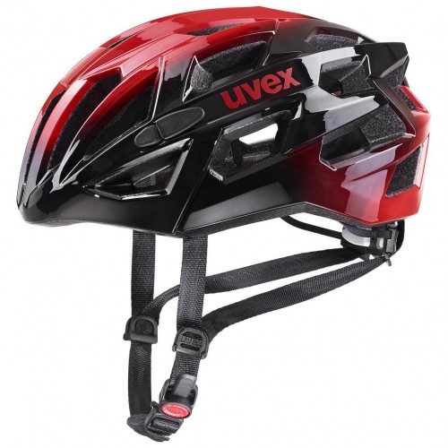 Uvex Race 7 Rennrad Fahrrad Helm schwarz/rot 2022 