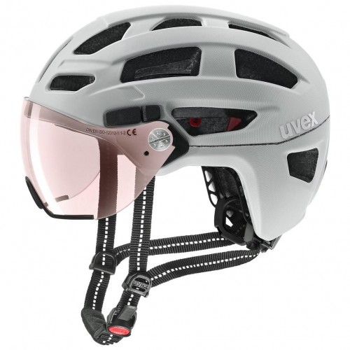 Uvex Finale Visor Vario City Trekking Fahrrad Helm weiß 2024 