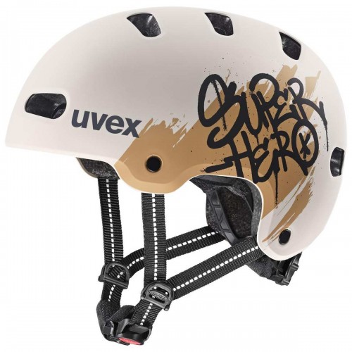 uvex Kid 4 Style Kinder Fahrrad Helm matt warm grau 2026 