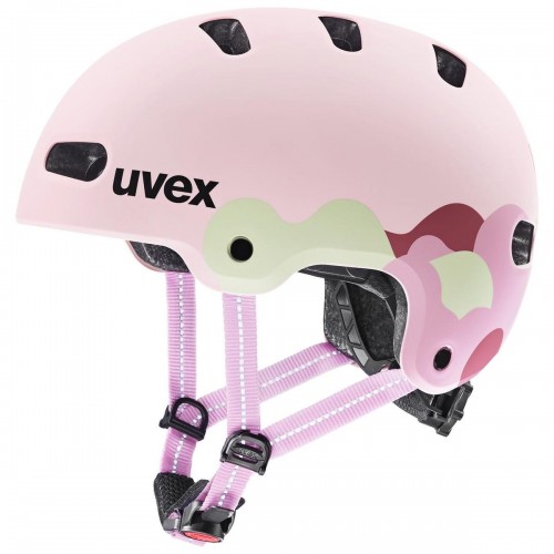 uvex Kid 4 Style Kinder Fahrrad Helm matt rosa/grün 2026 