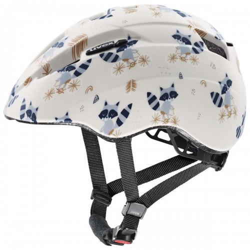 uvex Kid 2 cc Racoon Kinder Fahrrad Helm Gr. 46-52cm matt beige 2026 