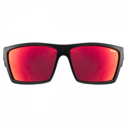 uvex Lgl 29 Mat Freizeit Brille matt schwarz/rot 2026 