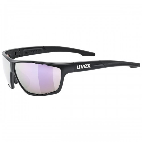 Uvex Sportstyle 706 CV Fahrrad / Sport Brille matt schwarz/mirror pink 