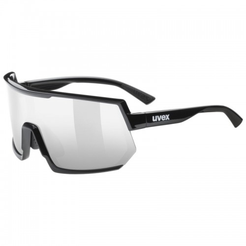 Uvex Sportstyle 235 Sport / Freizeit Brille matt schwarz/mirror silberfarben 