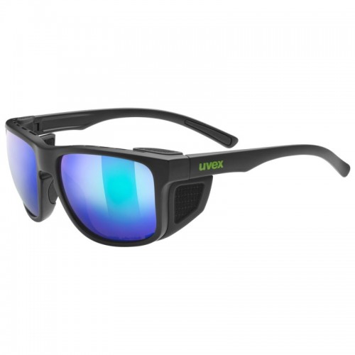 Uvex Sportstyle 312 Colorvision Outdoor / Bergsport Brille matt schwarz/mirror grün 