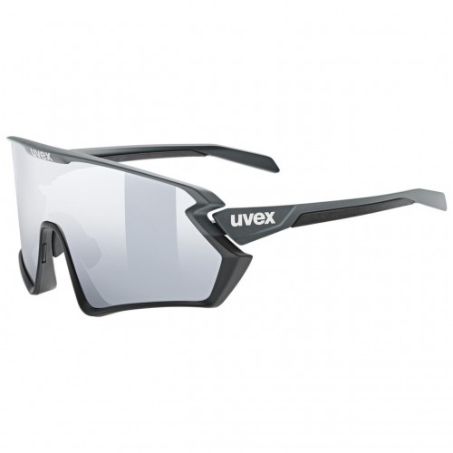 Uvex Sportstyle 231 2.0 Fahrrad Brille matt grau/schwarz/mirror silberfarben 