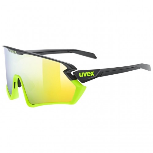 Uvex Sportstyle 231 2.0 Fahrrad Brille matt gelb/schwarz/mirror gelb 