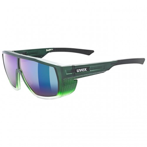 Uvex Mtn Style CV Outdoor / Sport Brille matt grün/schwarz/mirror grün 