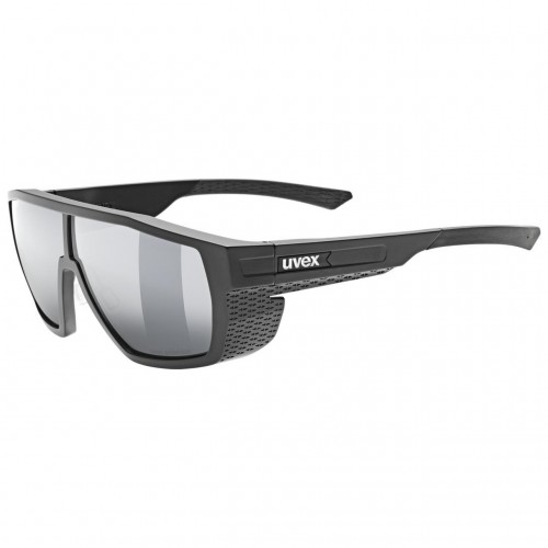 Uvex Mtn Style P Outdoor / Sport Brille matt schwarz/mirror silberfarben 