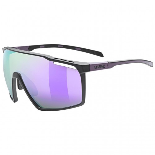 Uvex Mtn Perform Outdoor / Sport Brille matt schwarz/lila/mirror lila 