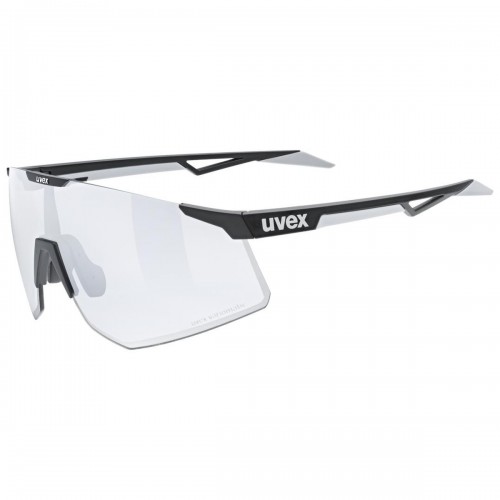 Uvex Pace Perform Small V Fahrrad / Sport Brille schwarz/litemirror silberfarben 