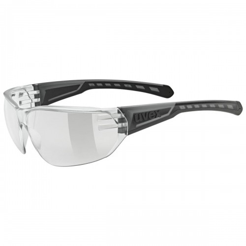 Uvex Equate Fahrrad / Sport Brille grau/klar 