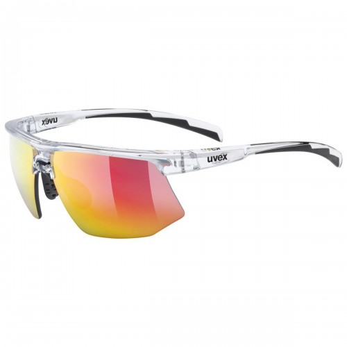uvex Aerios Fahrrad / Sport Brille klar/mirror rot 2026 