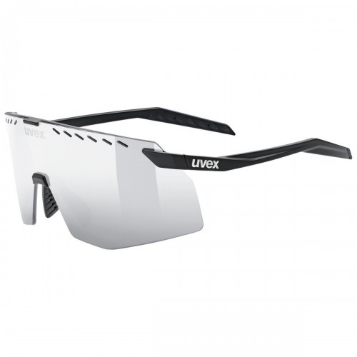 uvex Pace Stage Fahrrad / Sport Brille matt schwarz/mirror silberfarben 2026 