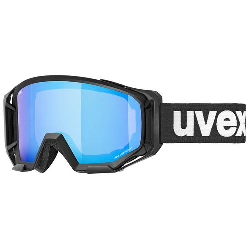 Uvex Athletic Colorvision MX Goggle Cross/MTB Brille schwarz/mirror blau 