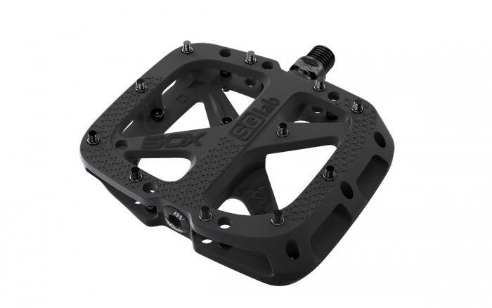 SQlab 5OX MTB Gravity E-Bike Fahrrad Flat Pedale schwarz 