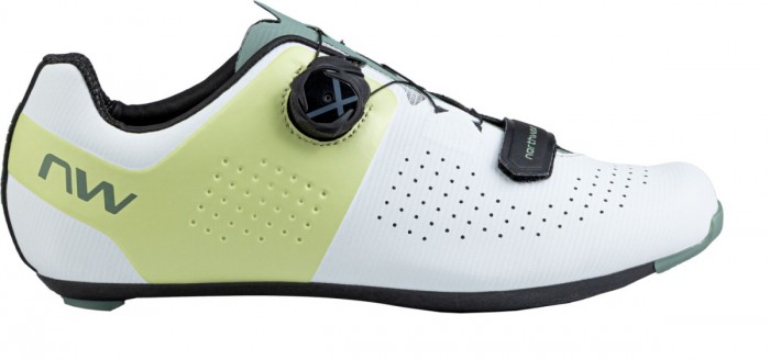 Northwave Storm Carbon Rennrad Fahrrad Schuhe weiß/grün 2025 