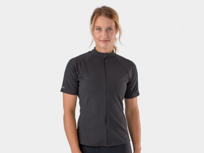 Trek Solstice Damen Fahrrad Trikot kurz schwarz 2026 
