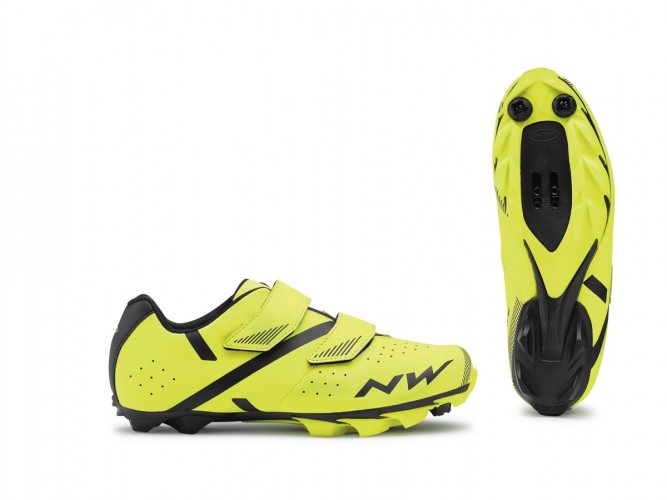 Northwave Spike 2 MTB Fahrrad Schuhe gelb/schwarz 2021 
