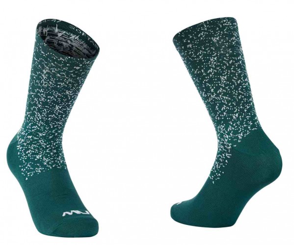 Northwave Stardust Fahrradsocken petrol grün/weiß 2026 