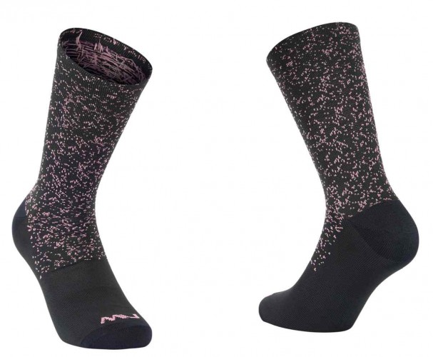 Northwave Stardust Fahrradsocken schwarz/rosa 2026 