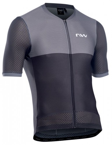 Northwave Storm Air Fahrrad Trikot kurz schwarz/grau 2022 