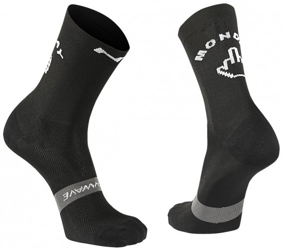 Northwave Sunday Fahrrad Socken schwarz/grau 2021 