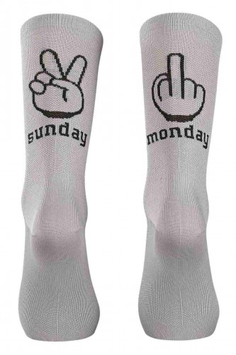 Northwave Sunday Monday Fahrrad Socken grau 2026 