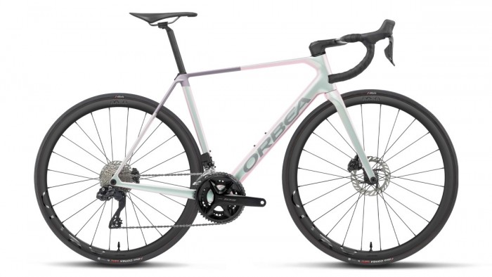 Orbea Orca M35i Carbon Rennrad iris white/lilac 2027 