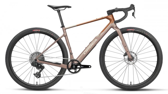 Orbea Terra M31eTEAM 1X Carbon Gravel Fahrrad nickel/met cinnamon 2027 