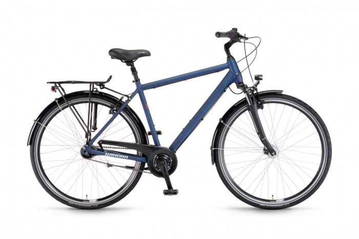 Winora Holiday N7 City Fahrrad blau 2024 