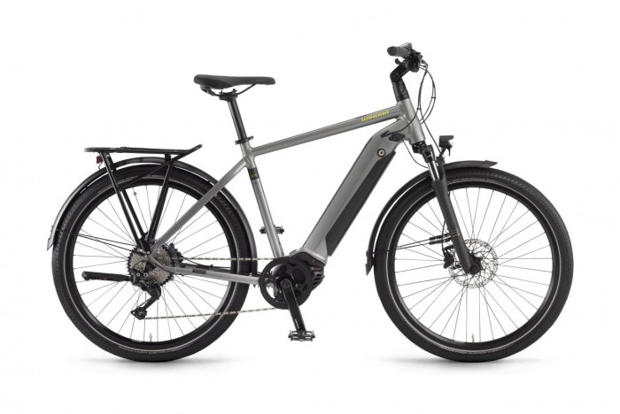 Winora Sinus iX10 Pedelec E-Bike Trekking Fahrrad grau 2024 