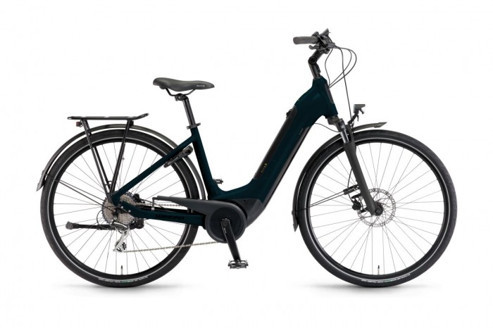 Winora Tria N8 Wave Unisex Pedelec E-Bike Trekking Fahrrad grün 2024 