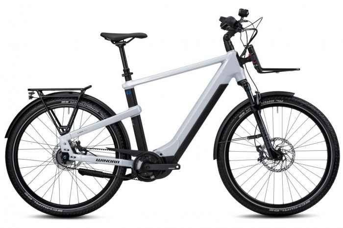 Winora Yakun R5 Pro 27.5'' Pedelec E-Bike Trekking Fahrrad weiß 2024 