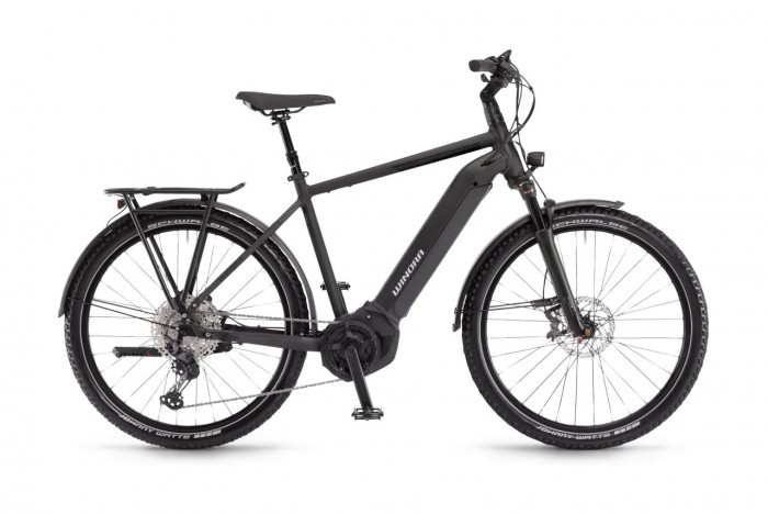 Winora Yucatan 12 Pro 27.5'' Pedelec E-Bike Trekking Fahrrad schwarz 2024 
