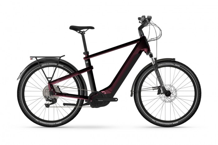 Winora Yakun X10E 27.5'' Pedelec E-Bike Trekking Fahrrad rot 2024 45 cm