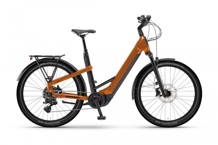 Winora Yakun X10 Low 27.5'' Pedelec E-Bike Trekking Fahrrad ginger orange 2024 