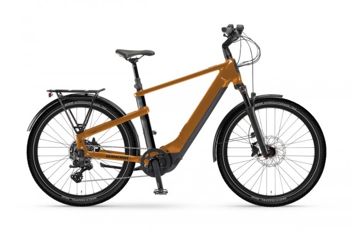 Winora Yakun X10 High 27.5'' Pedelec E-Bike Trekking Fahrrad ginger orange 2024 