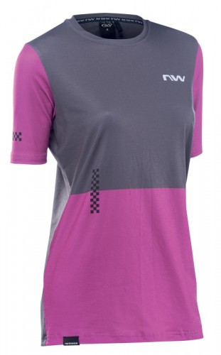 Northwave Xtrail 2 Damen Fahrrad Trikot kurz lila/pink 2022 