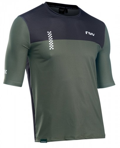 Northwave Xtrail 2 Fahrrad Trikot kurz grün 2022 