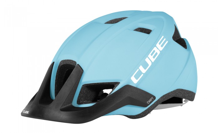 Cube CMPT All Mountain Fahrrad Helm blau/weiß 2020 
