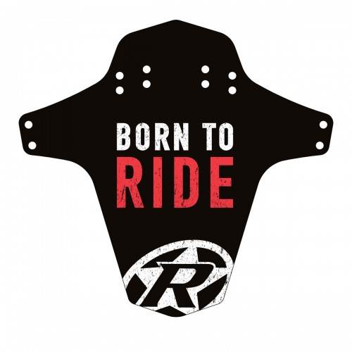 Reverse Mudguard Schutzblech Born to Ride, rot 