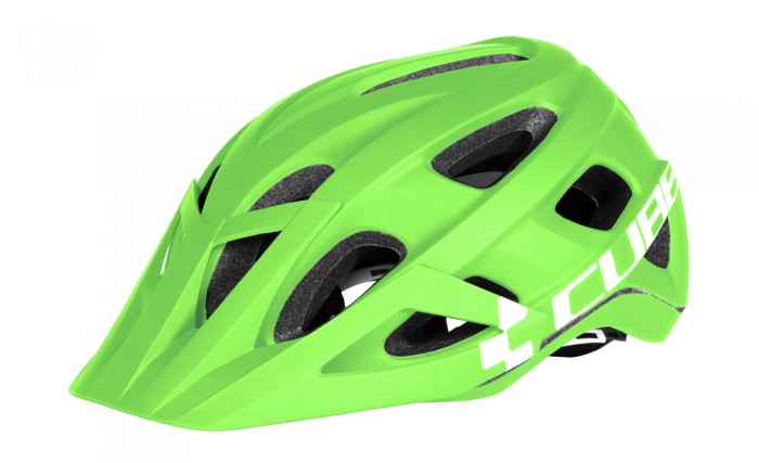 Cube AM Race MTB Fahrrad Helm grün/weiß 2017 