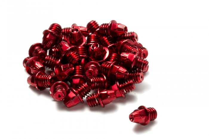 Reverse Pin set 10.9" M4x4 Stahl rot 