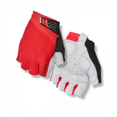 Giro Monaco II Gel Fahrrad Handschuhe kurz rot 2022 