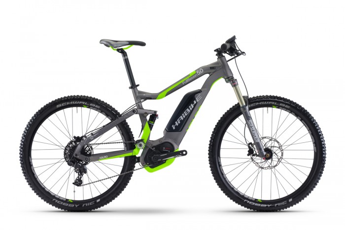 Haibike Xduro Fullseven 5.0 27.5'' Pedelec E-Bike MTB grau/grün 2017 