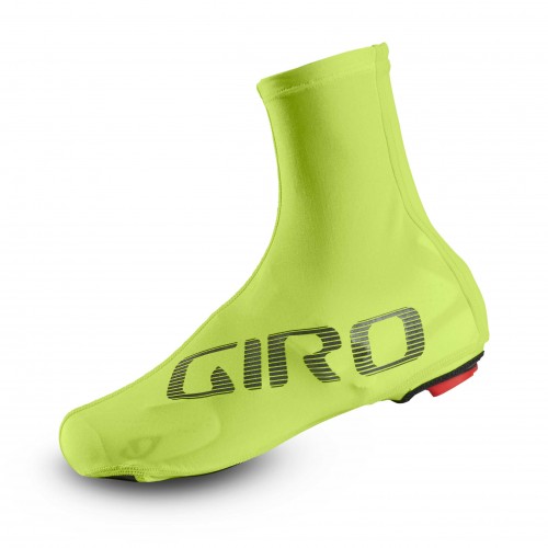 Giro Ultralight Aero Fahrrad Überschuhe gelb/schwarz 2019 