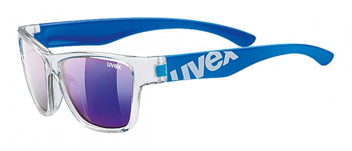 Uvex Sportstyle 508 Kinder Fahrrad / Sport Brille klar/blau 