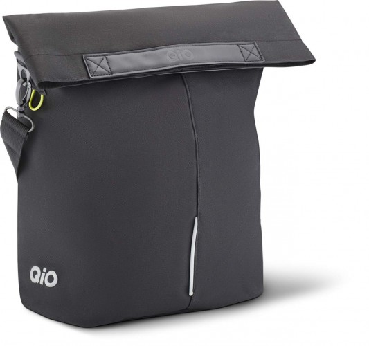 Qio Gabriel Hook On Fahrrad Gepäckträgertasche schwarz 