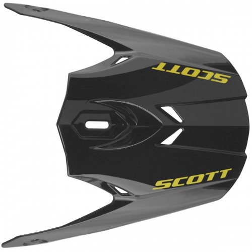 Scott 350 Pro Visor Helm Visier schwarz/gelb 